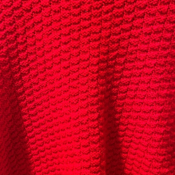 📍 very pretty handmade red knit size L/Xl⚠️ - Picture 4 of 10
